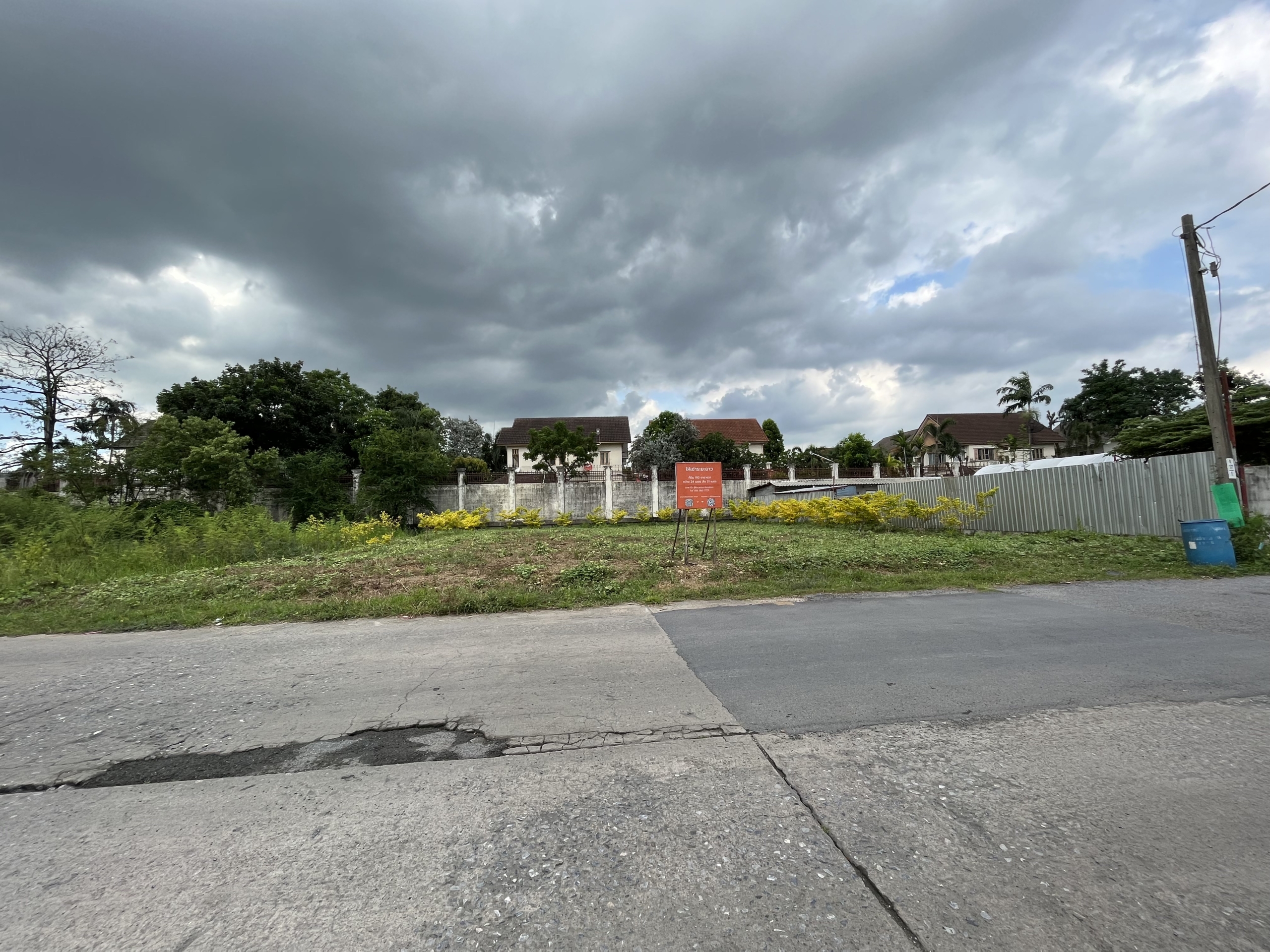 ให้เช่าที่ดิน 192 ตารางวา, รามคำแหง 118 แยก 46, ถนนเมนกว้าง 14 เมตร, เช่า 30,000 บาท/เดือน